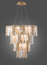 Aqua Chandelier - Lumiere- The Mob Collective